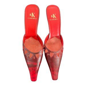 Veria Cuoio  women  heel cone sandal size  39